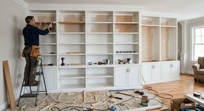 Custom Shelving Installation in Alexandria, VA